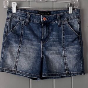 Celebrity Pink Girls Jean Shorts -  Blue